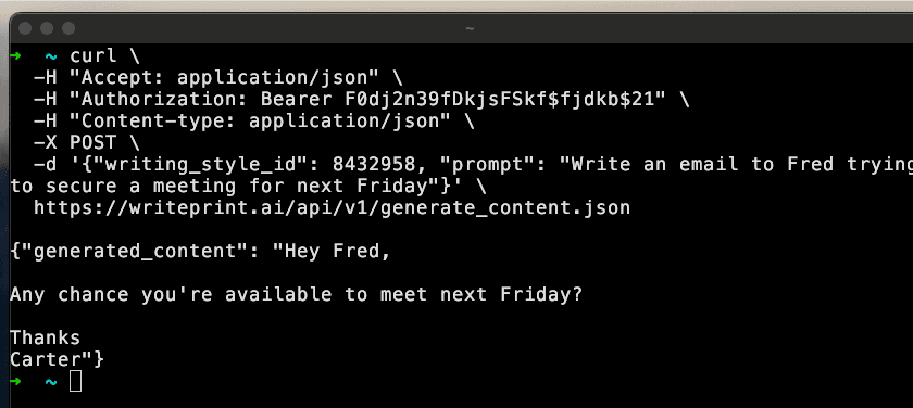 API Integration